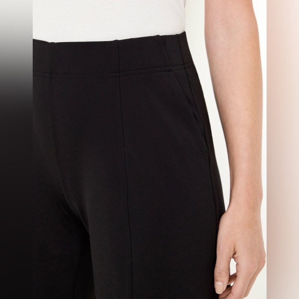 NWT! Old Navy Women’s Black Powersoft Wide Leg Trouser Pants - Multiple ♥️ - Picture 4 of 9